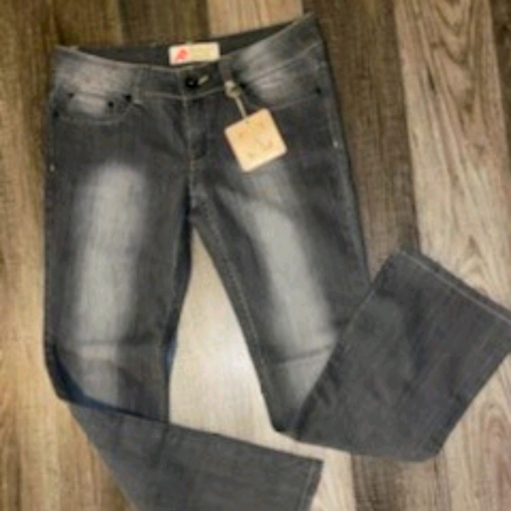 Women's gray jeans